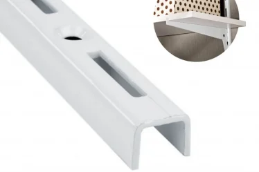 Quando utilizar prateleiras moduláveis com trilhos?